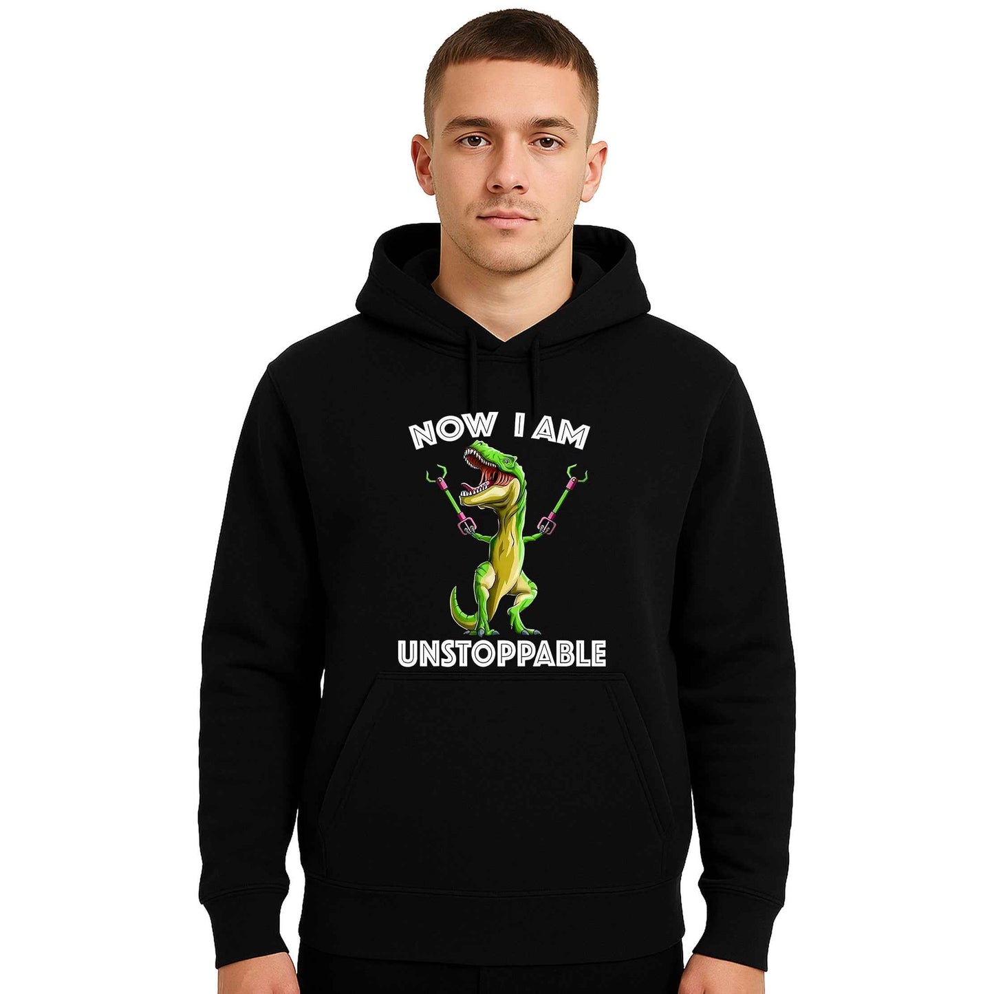 I Am Unstoppable T-Rex | Hoody For Men's I Am Unstoppable T-Rex | Hoody For Men's