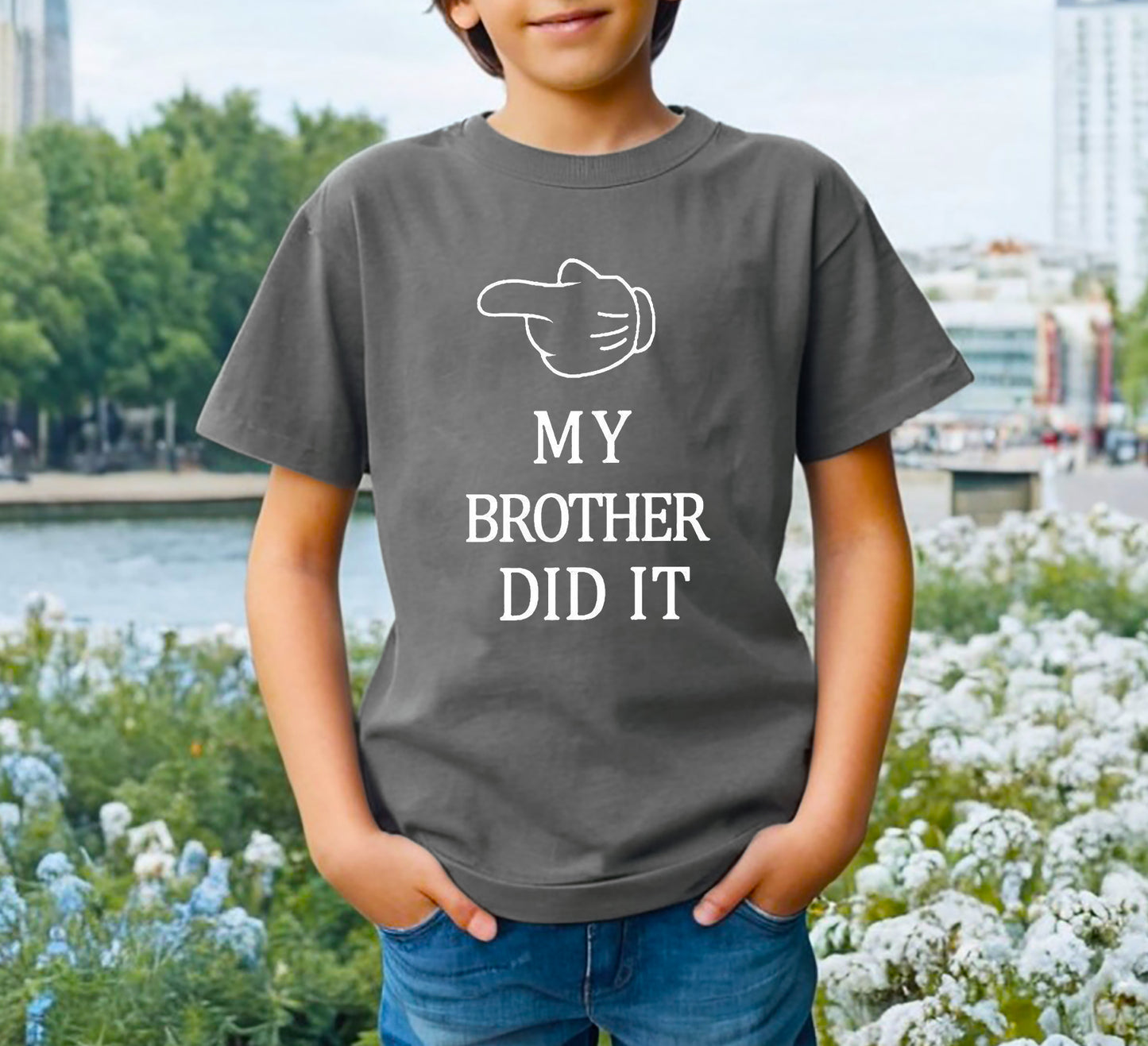 MY BROTHER DID IT | KID'S T-SHIRT MY BROTHER DID IT | KID'S T-SHIRT