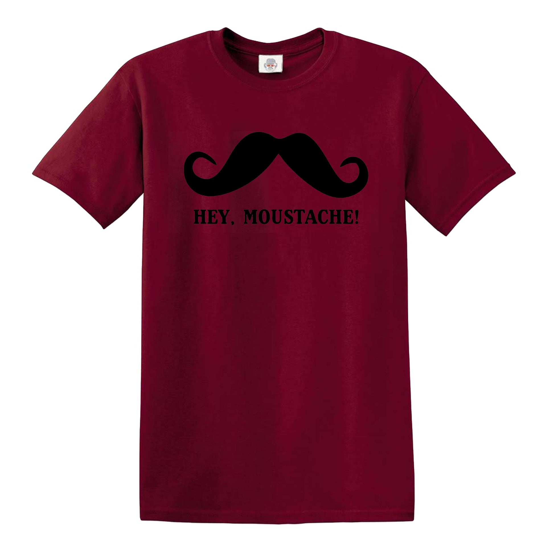 Hey Moustache | FUNNY MEN'S T-SHIRT Hey Moustache | FUNNY MEN'S T-SHIRT