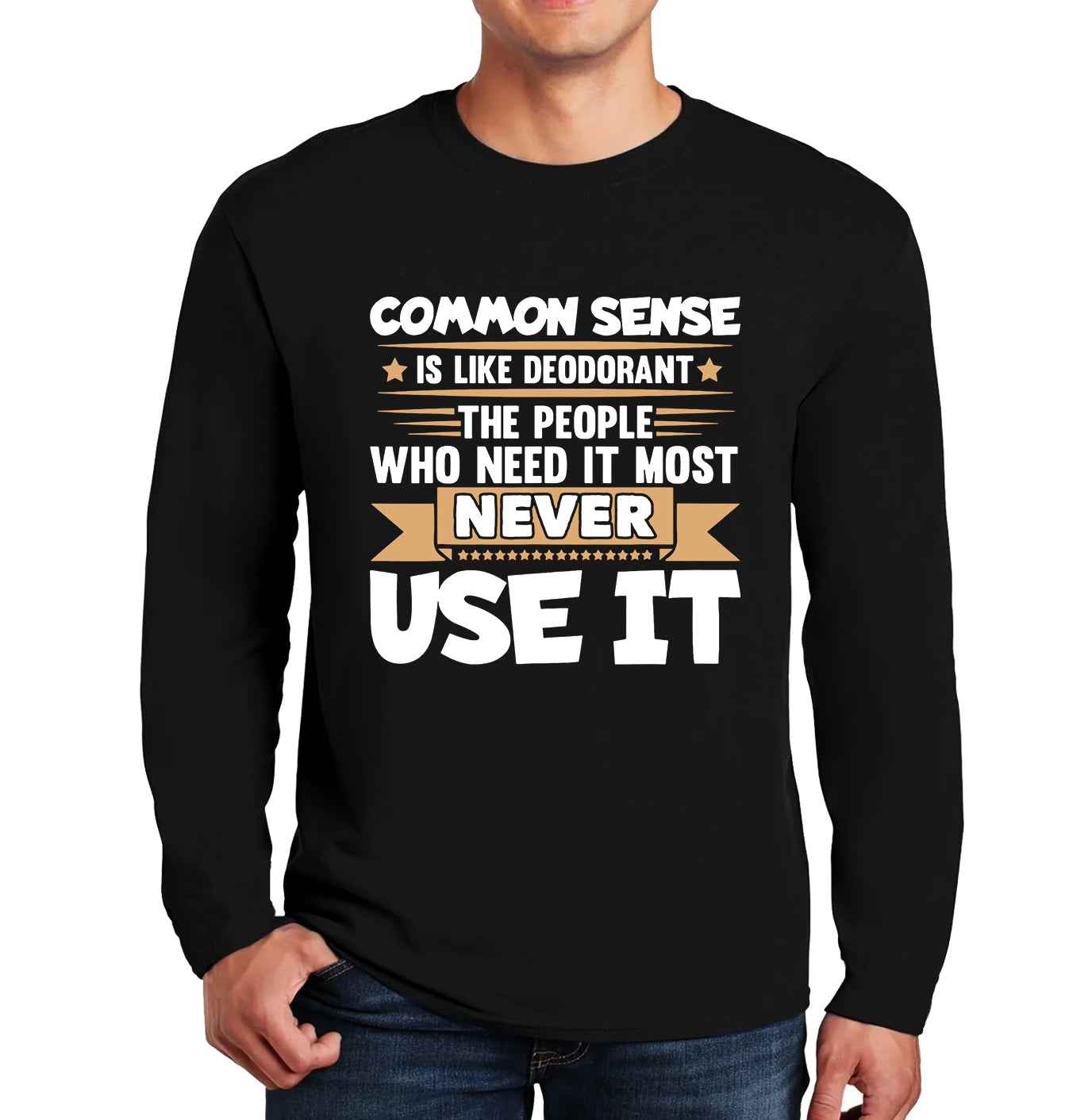 Common Sense is Like | Men's Long Sleeve