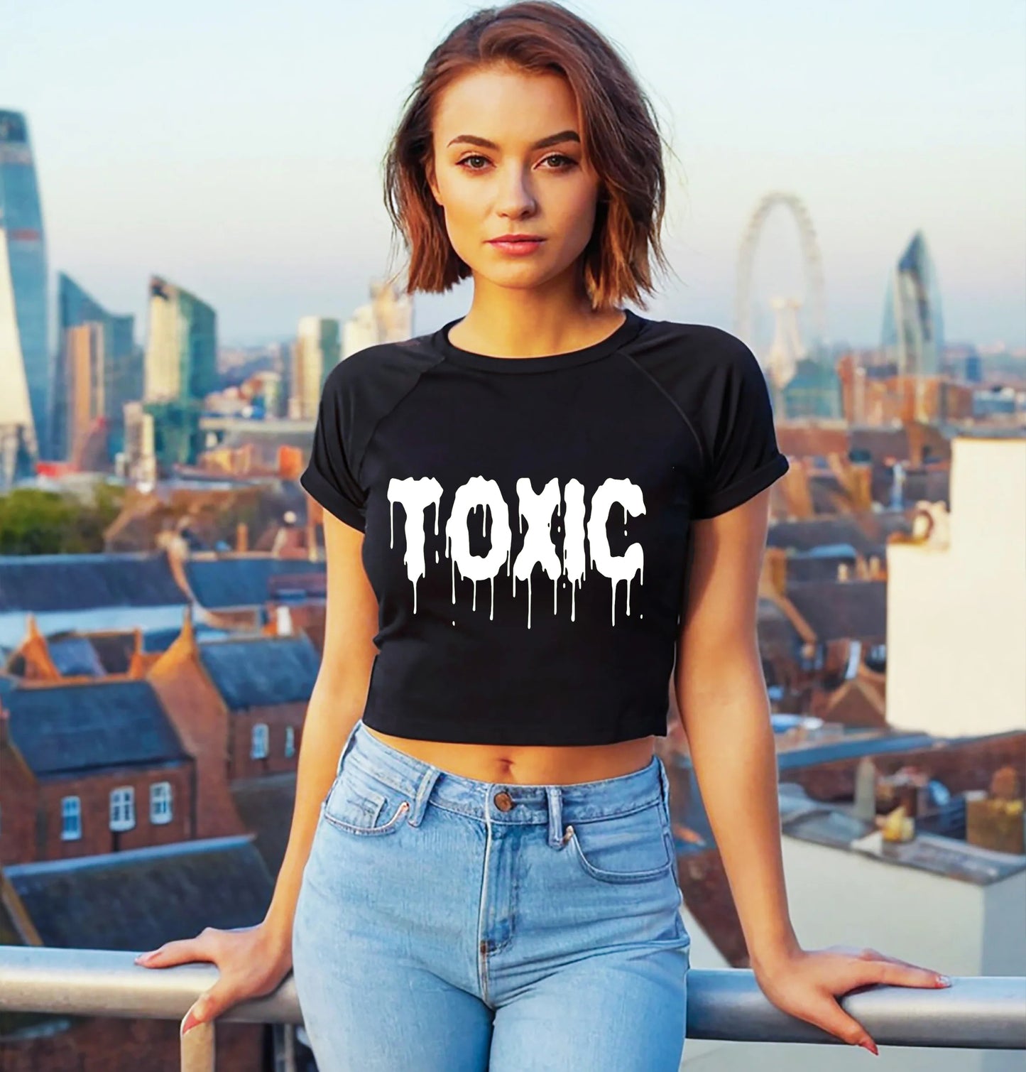 TOXIC GIRL | LADIES CROP TOP