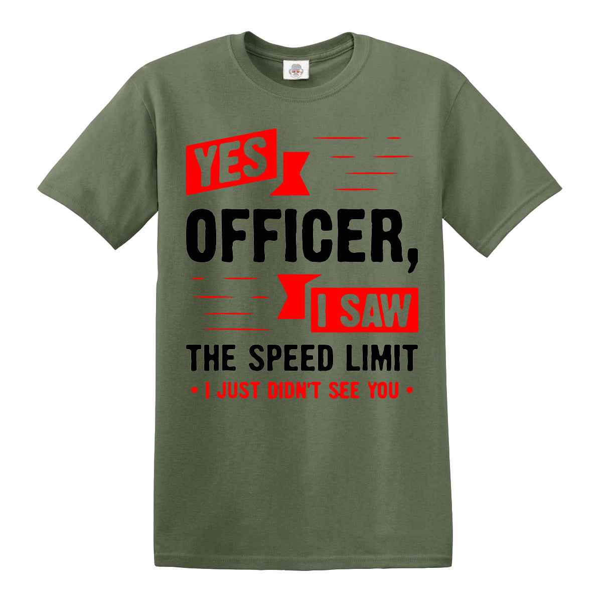 Yes Officer I Saw | MEN'S T-SHIRT