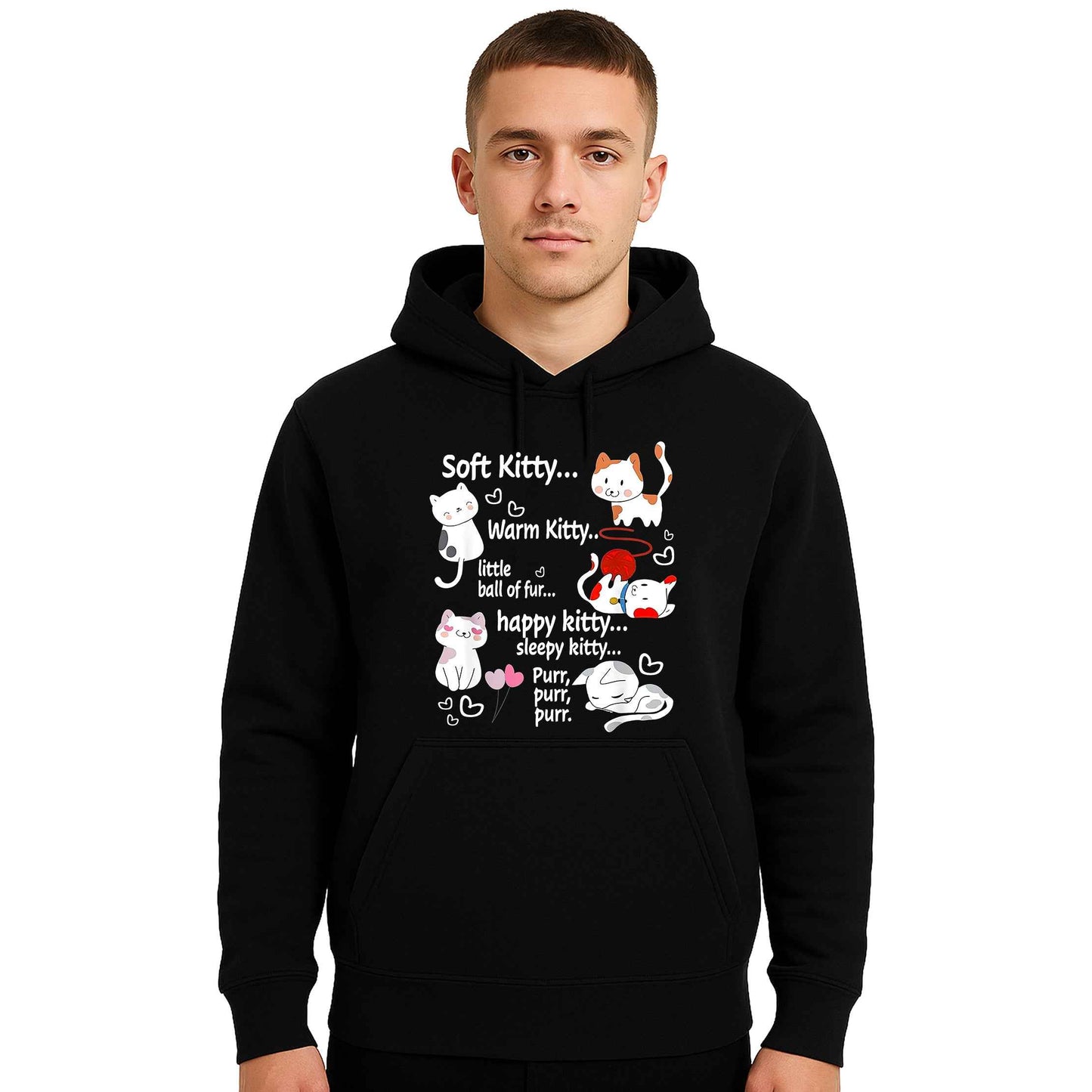 Soft Kitty warn Kitty | Hoody For Men's