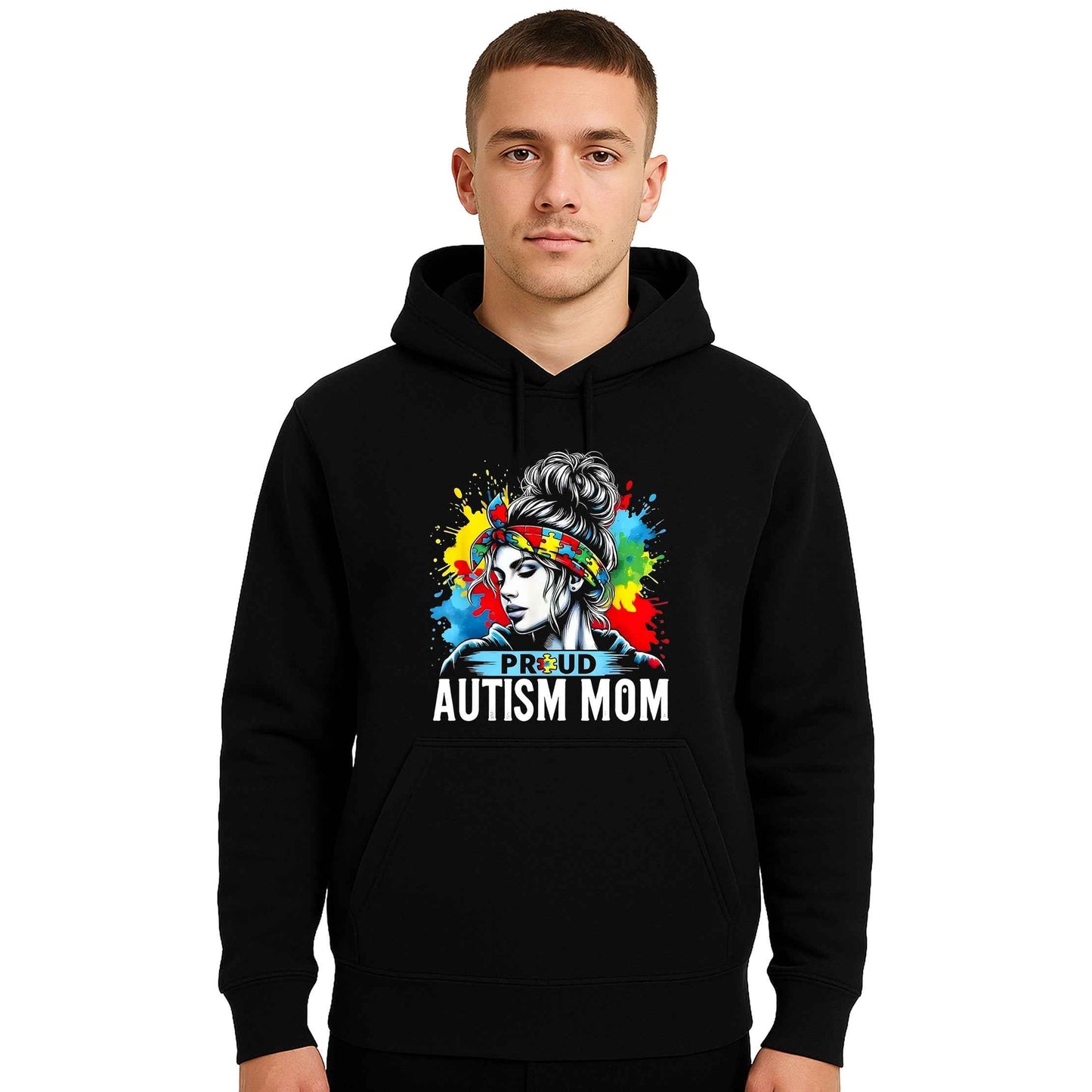 Proud Autism Mom | Hoody For Men's