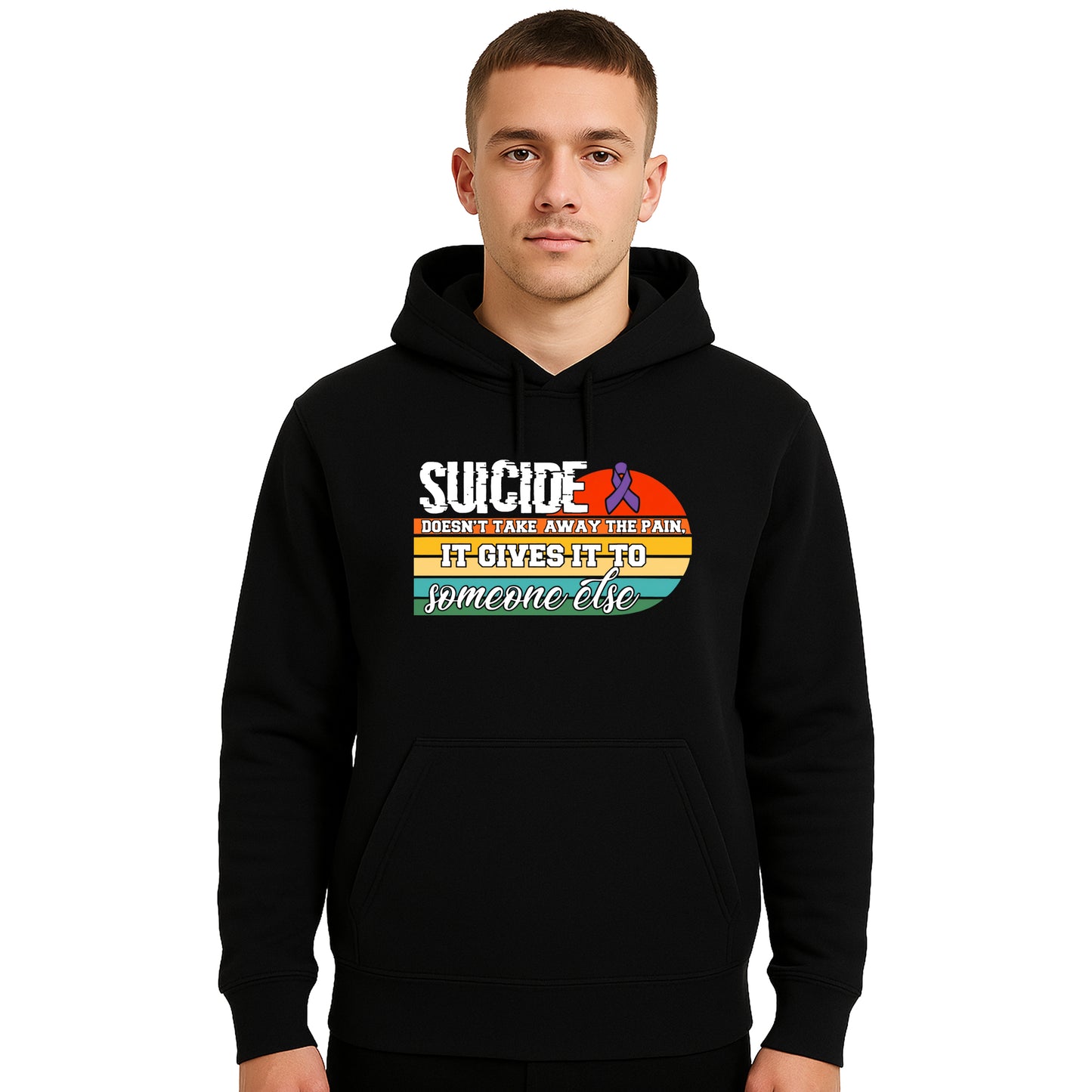 Suicide Doesn't Take Away | Hoody For Men's