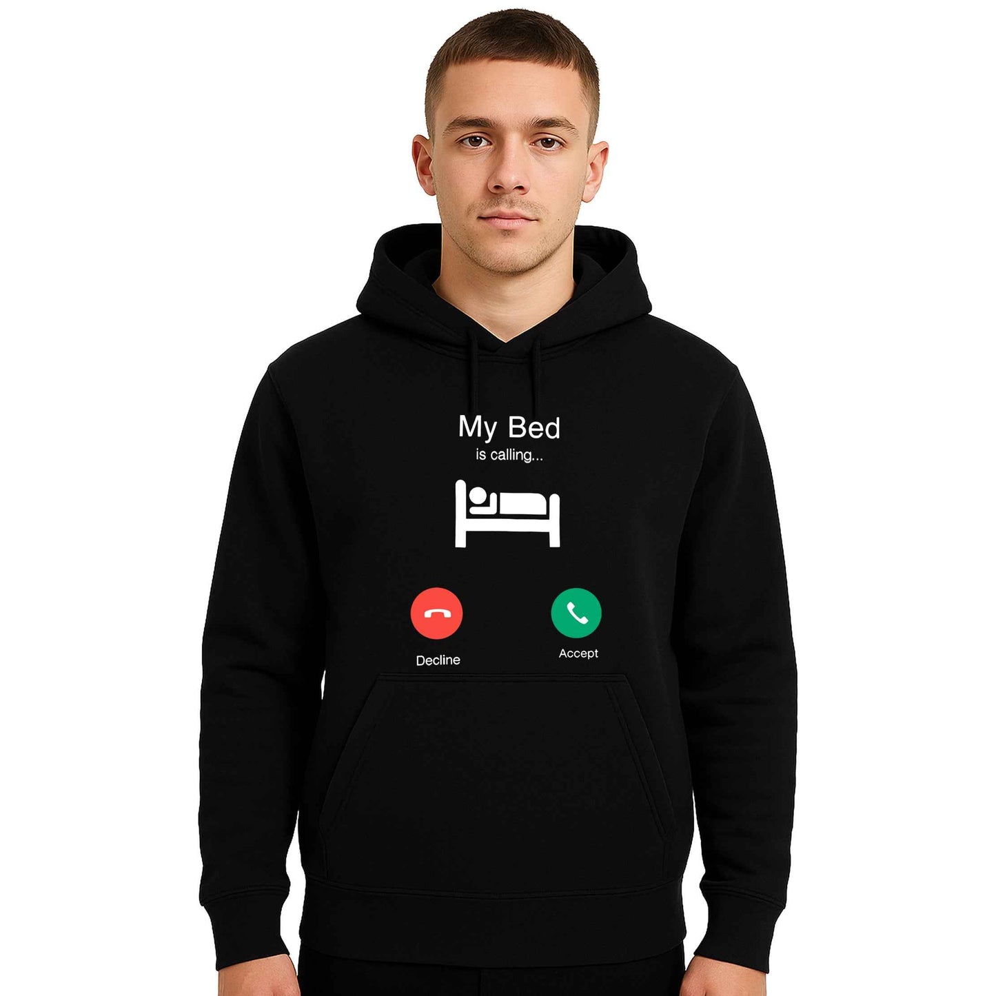 My Bed is Calling Lazy | Hoody For Men's