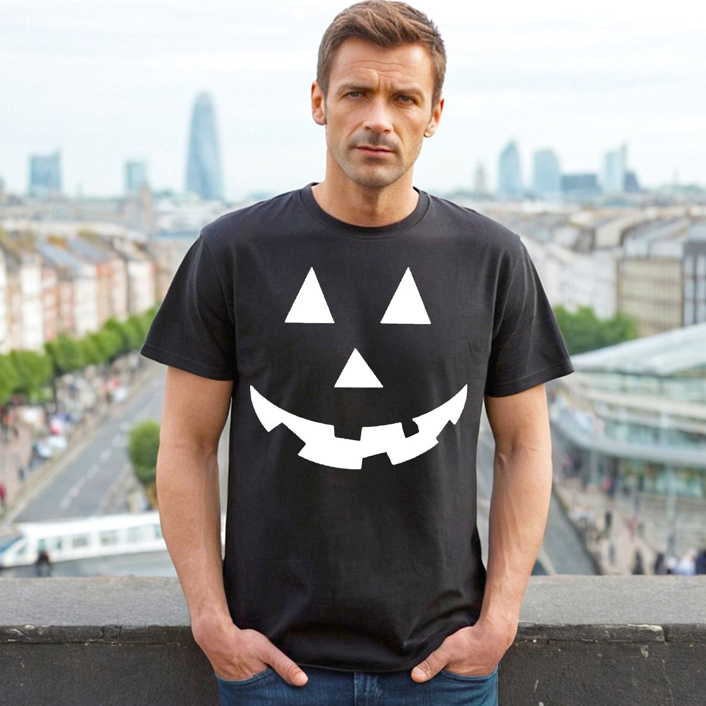 Halloween Pumpkin |T-Shirt For Men's