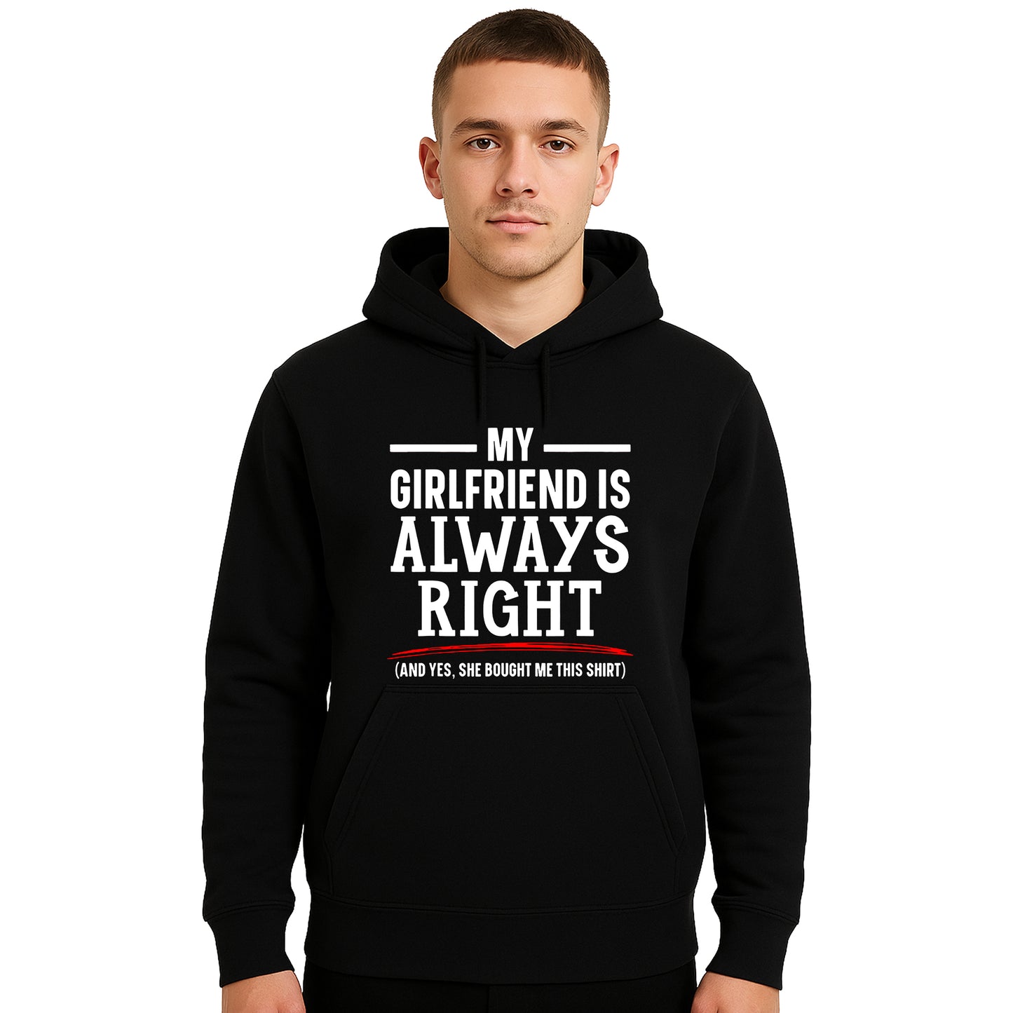 My Girlfriend is Always | Hoody For Men's My Girlfriend is Always | Hoody For Men's