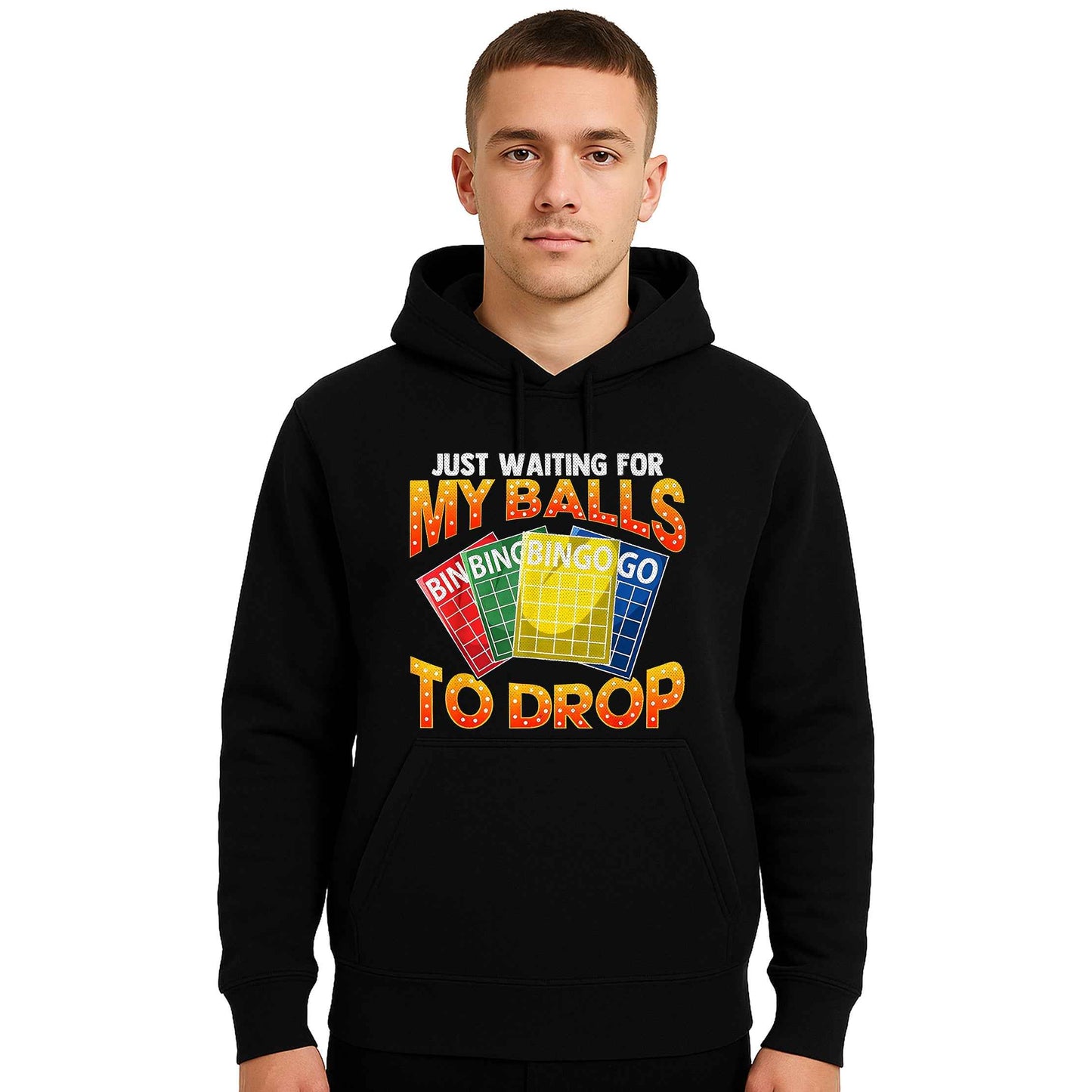 Just Waiting For My Balls | Hoody For Men's Just Waiting For My Balls | Hoody For Men's
