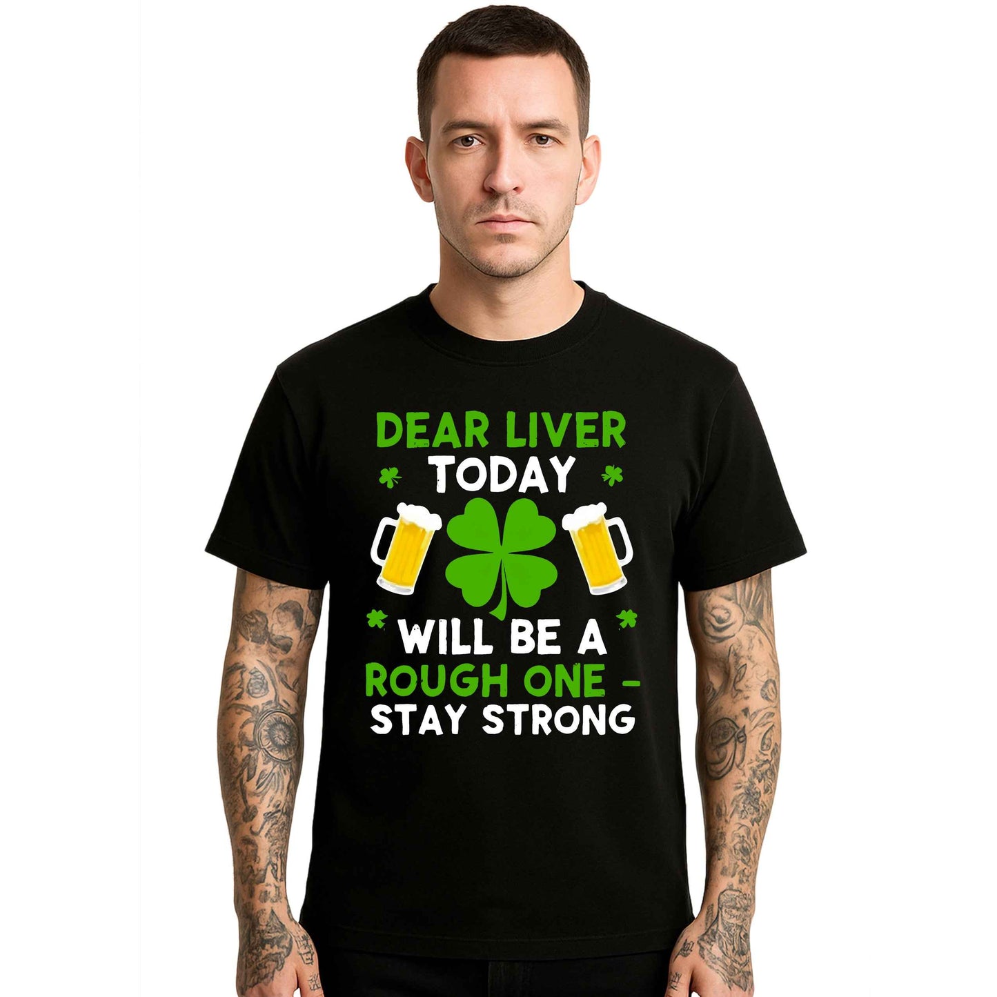 Dear Liver Today Will | T-Shirt For Men's Dear Liver Today Will | T-Shirt For Men's