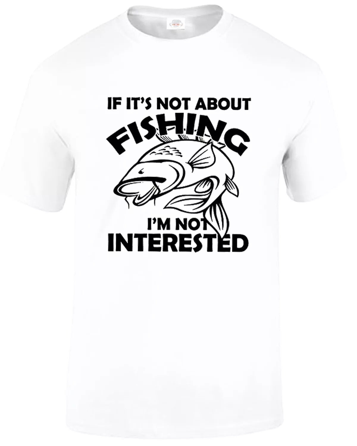 Fishing Fathers Day Fisherman MEN'S T-SHIRT IF IT'S NOT ABOUT FISHING Fishing Fathers Day Fisherman MEN'S T-SHIRT