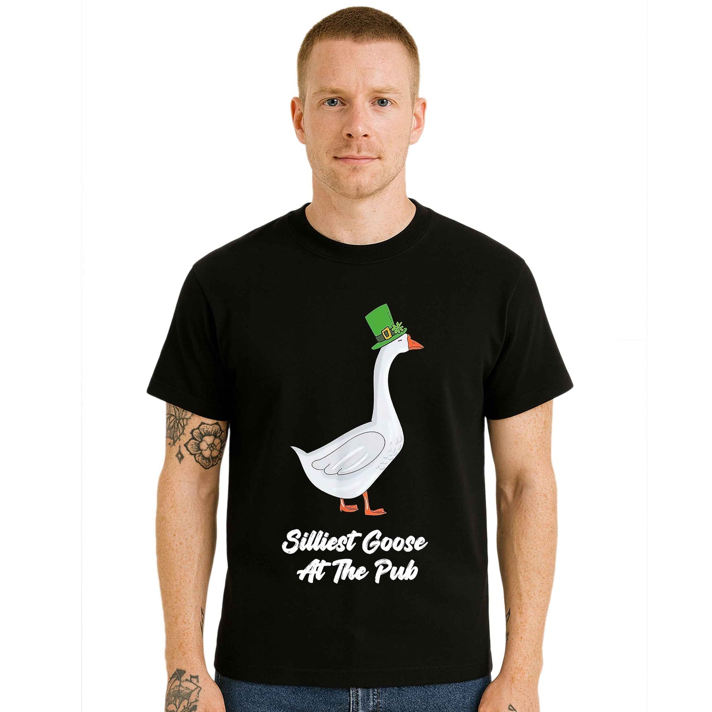 Silliest Goose At The Pub | T-Shirt For Men's Silliest Goose At The Pub | T-Shirt For Men's