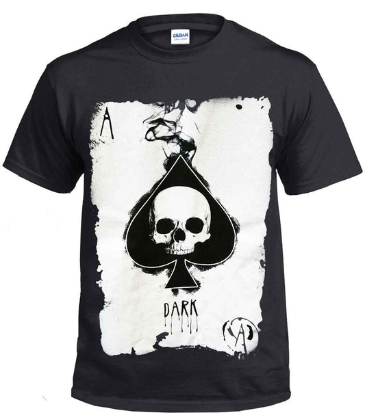 ACE OF SPADES T-Shirt - Stylish Black Graphic Tee ACE OF SPADES T-Shirt - Stylish Black Graphic Tee