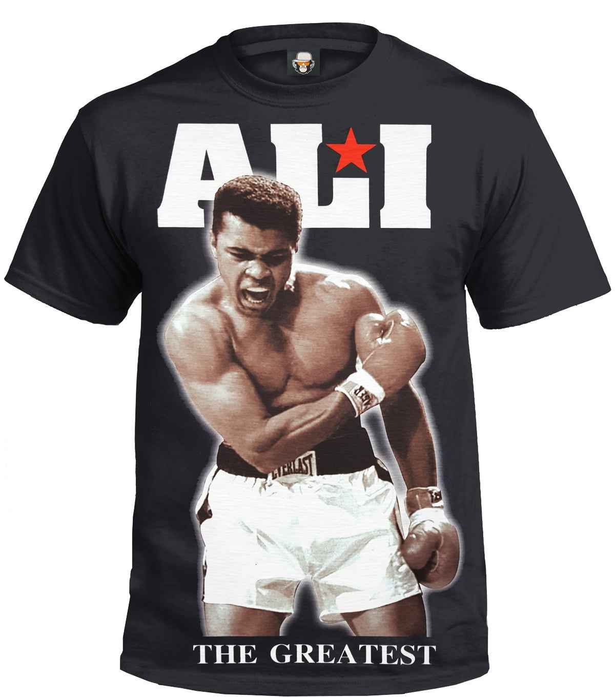 ALI Black Sublimation T-Shirt - High-Quality Print Design ALI Black Sublimation T-Shirt - High-Quality Print Design
