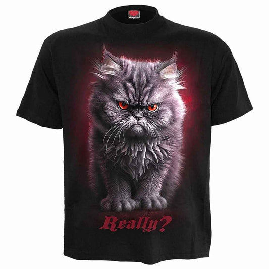 ANGER MANAGEMENT T-SHIRT - FRONT PRINT BLACK T-SHIRT ANGER MANAGEMENT T-SHIRT - FRONT PRINT BLACK T-SHIRT