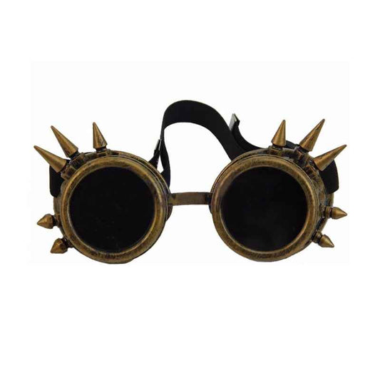 DARKWEAR WELDING GOGGLES WITH SPIKES - COPPER CRAFTSMANSHIP DARKWEAR WELDING GOGGLES WITH SPIKES - COPPER CRAFTSMANSHIP