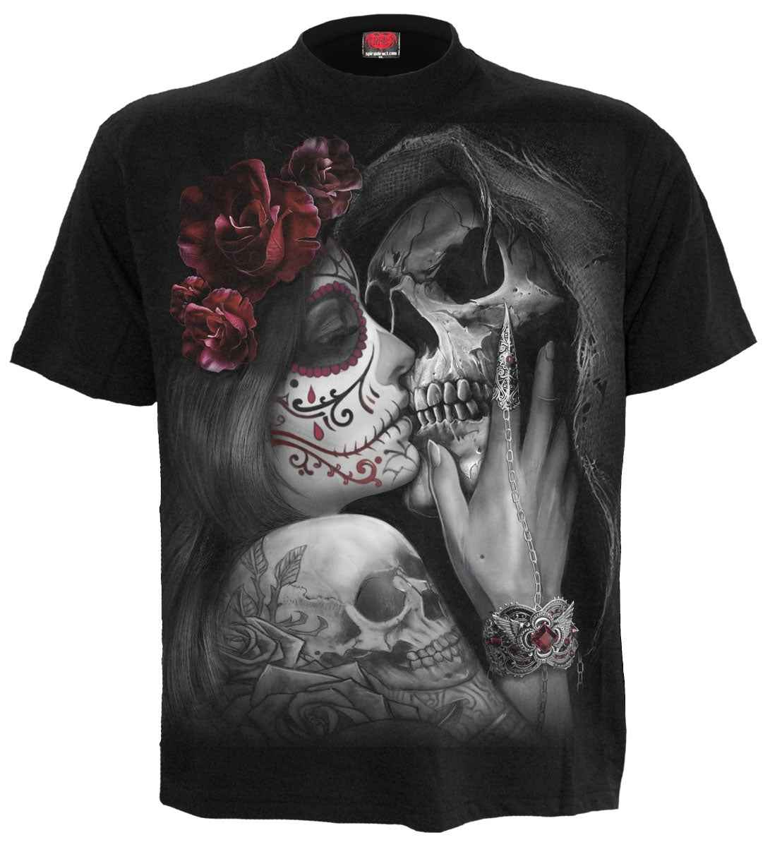 Dead Kiss Black T-Shirt for Men and Women - Graphic Tee, Casual Wear, Unique Design Dead Kiss Black T-Shirt for Men and Women - Graphic Tee, Casual Wear, Unique Design