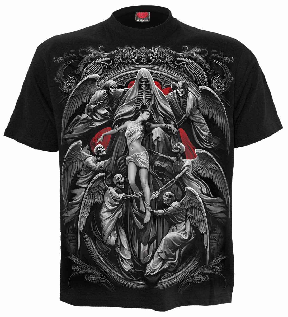 Reaper's Door T-Shirt - Black T-Shirt for Unique Style Reaper's Door T-Shirt - Black T-Shirt for Unique Style