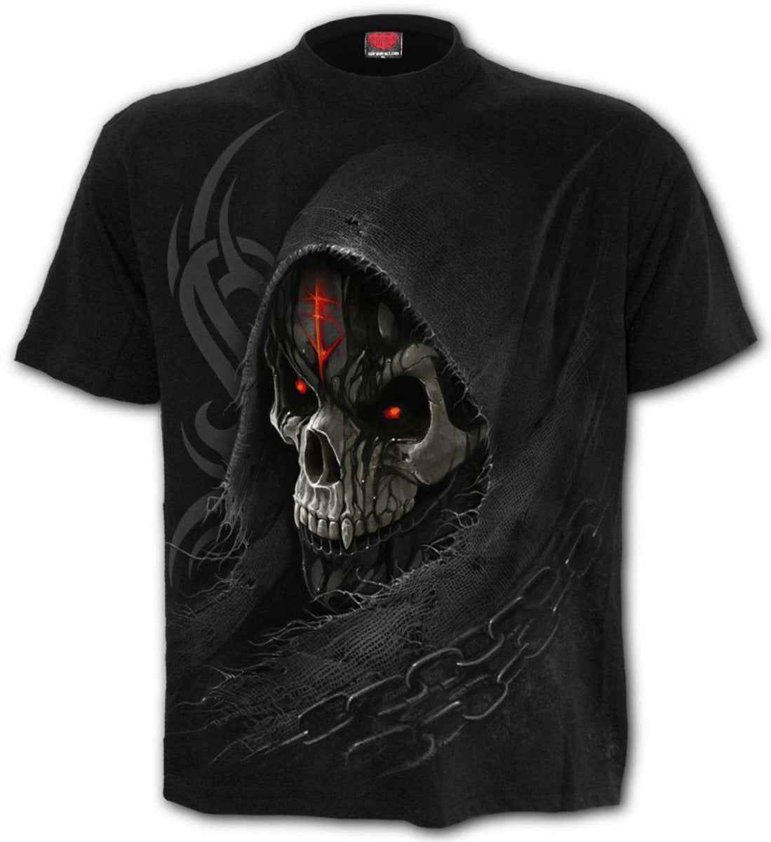 DARK DEATH BLACK T-SHIRT - Black Dark Death T-Shirt DARK DEATH BLACK T-SHIRT - Black Dark Death T-Shirt