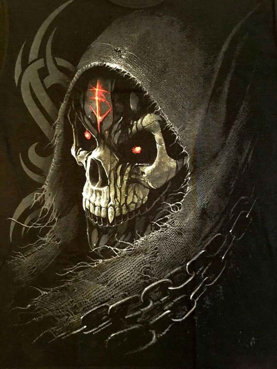 DARK DEATH BLACK T-SHIRT - Black Dark Death T-Shirt DARK DEATH BLACK T-SHIRT - Black Dark Death T-Shirt