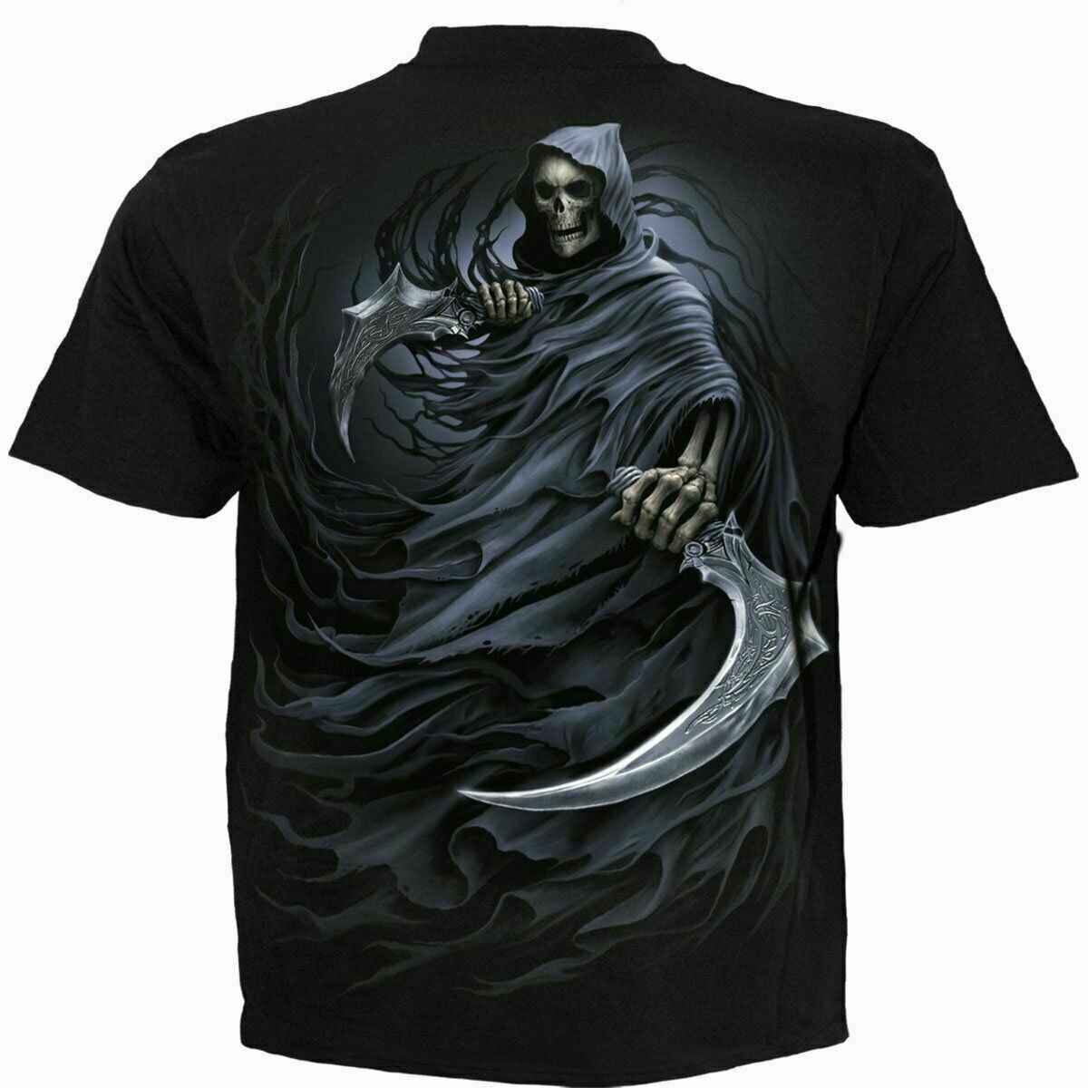 DOUBLE DEATH T-SHIRT BLACK - Stylish and Unique Design DOUBLE DEATH T-SHIRT BLACK - Stylish and Unique Design