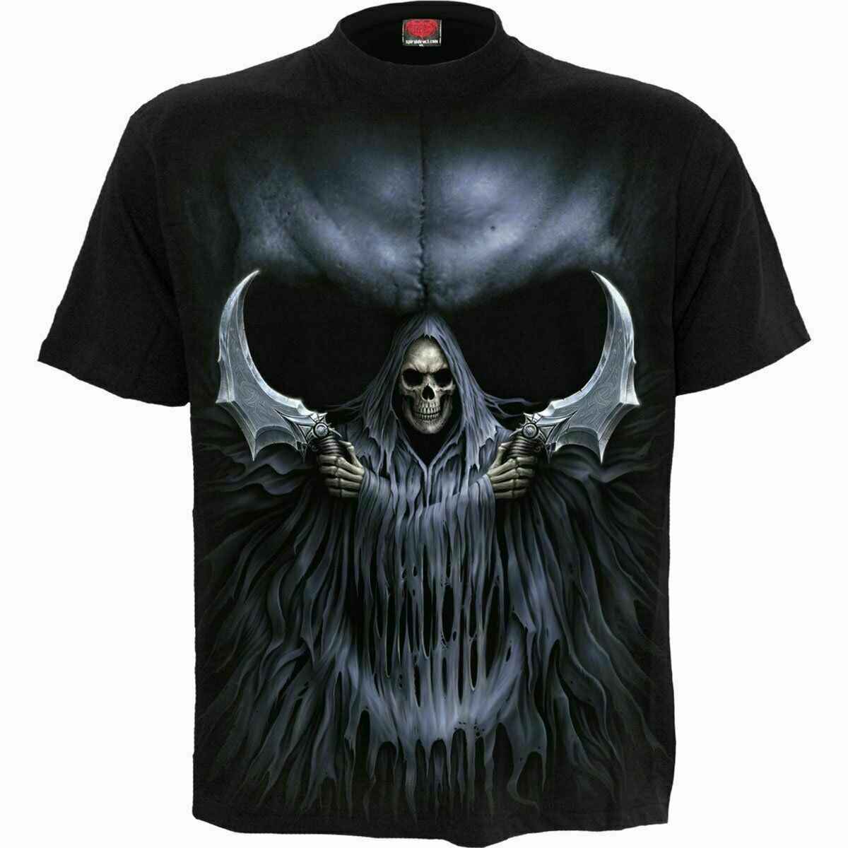 DOUBLE DEATH T-SHIRT BLACK - Stylish and Unique Design DOUBLE DEATH T-SHIRT BLACK - Stylish and Unique Design