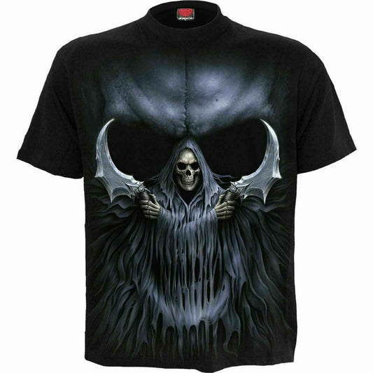 DOUBLE DEATH T-SHIRT BLACK - Stylish and Unique Design DOUBLE DEATH T-SHIRT BLACK - Stylish and Unique Design