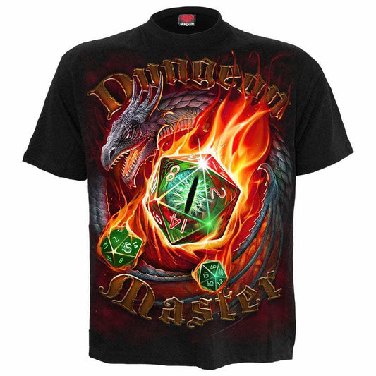 DUNGEON MASTER T-SHIRT BLACK - Perfect for D&D Fans DUNGEON MASTER T-SHIRT BLACK - Perfect for D&D Fans