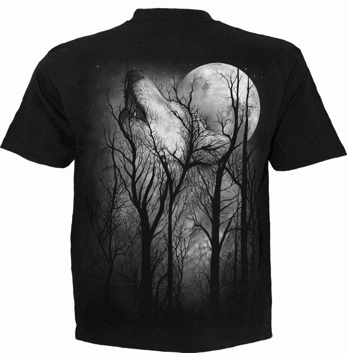Forest Wolf T-Shirt - Black T-Shirt for Nature Lovers Forest Wolf T-Shirt - Black T-Shirt for Nature Lovers