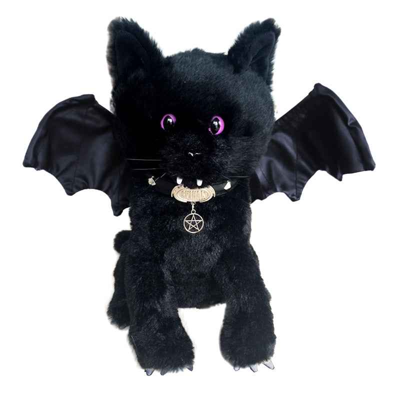 BAT CAT Winged Bat Cat Plush Toy 12 Inch - Soft and Cuddly Collectible Fun BAT CAT Winged Bat Cat Plush Toy 12 Inch - Soft and Cuddly Collectible Fun