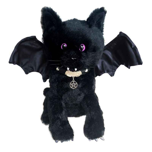 BAT CAT Winged Bat Cat Plush Toy 12 Inch - Soft and Cuddly Collectible Fun BAT CAT Winged Bat Cat Plush Toy 12 Inch - Soft and Cuddly Collectible Fun
