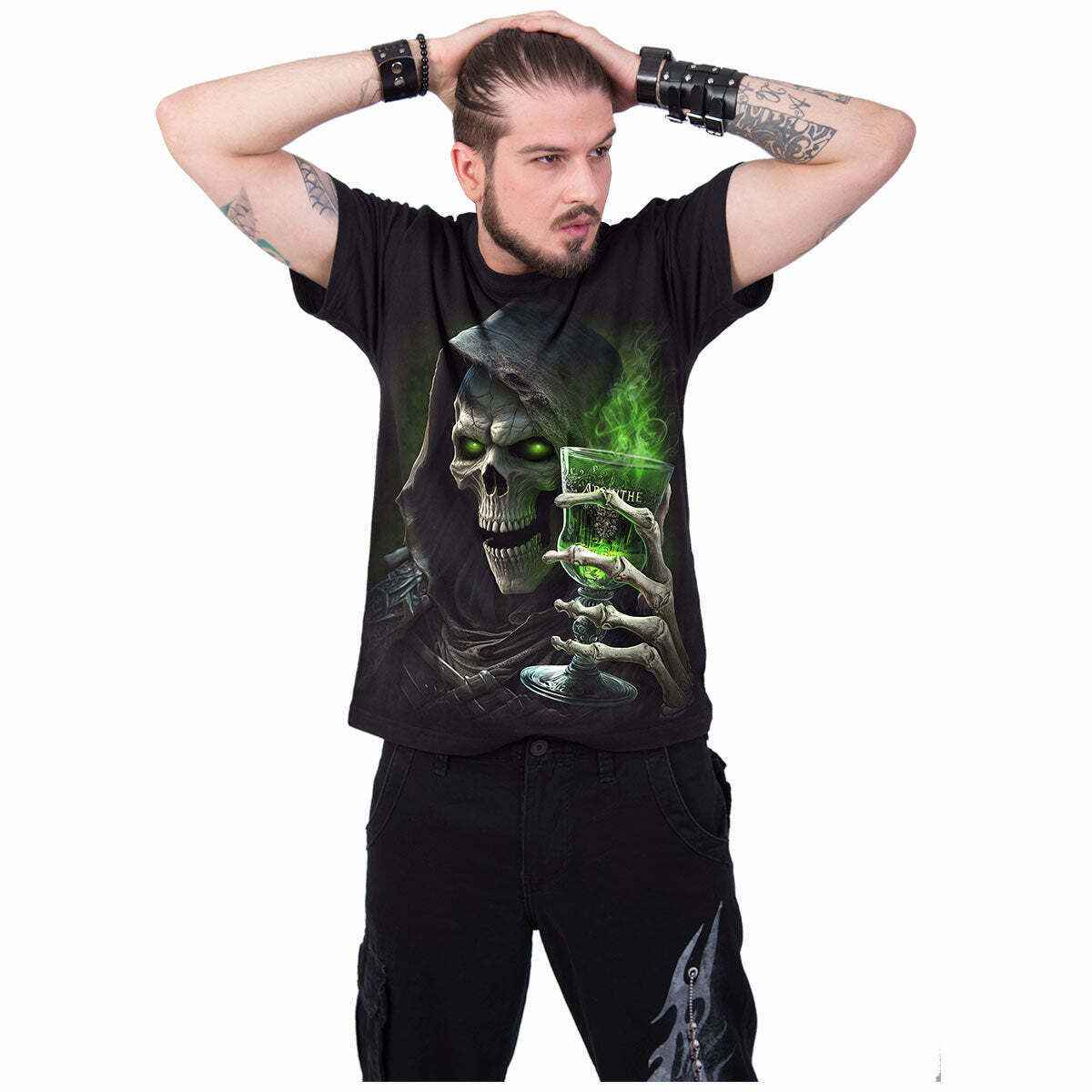 The Green Fairy T-Shirt Black - Eco-Friendly Design The Green Fairy T-Shirt Black - Eco-Friendly Design