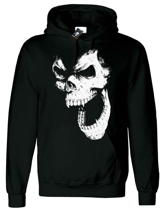 SKULL OUT Men's Black Hoody - Stylish and Comfortable SKULL OUT Men's Black Hoody - Stylish and Comfortable