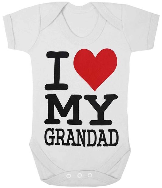 I LOVE MY GRANDAD BABY GROW - WHITE BABY GROWS I LOVE MY GRANDAD BABY GROW - WHITE BABY GROWS