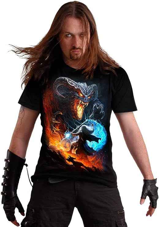INFERNAL DUEL T-SHIRT BLACK - Stylish Infernal Duel T-Shirt for Fans INFERNAL DUEL T-SHIRT BLACK - Stylish Infernal Duel T-Shirt for Fans