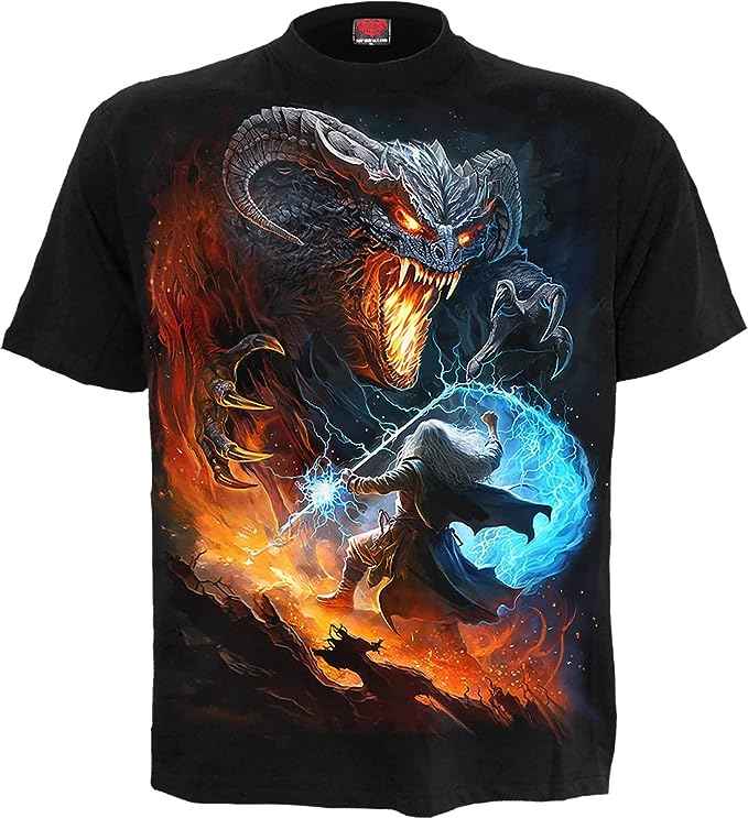 INFERNAL DUEL T-SHIRT BLACK - Stylish Infernal Duel T-Shirt for Fans INFERNAL DUEL T-SHIRT BLACK - Stylish Infernal Duel T-Shirt for Fans