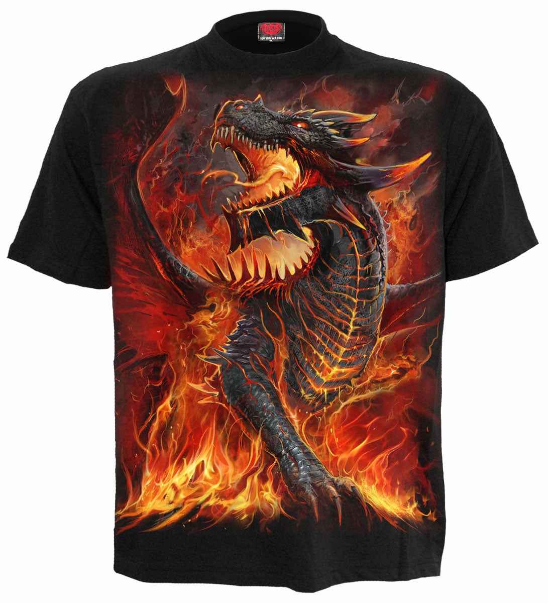 DRACONIS Black T-Shirt - Stylish and Comfortable Apparel DRACONIS Black T-Shirt - Stylish and Comfortable Apparel