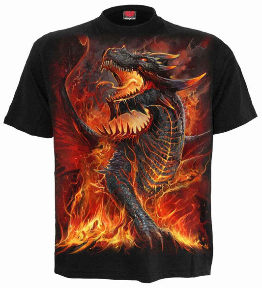 DRACONIS Black T-Shirt - Stylish and Comfortable Apparel DRACONIS Black T-Shirt - Stylish and Comfortable Apparel