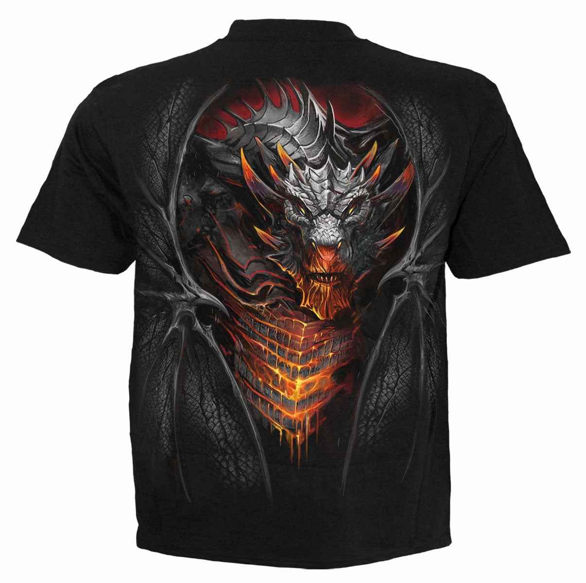 DRACONIS Black T-Shirt - Stylish and Comfortable Apparel DRACONIS Black T-Shirt - Stylish and Comfortable Apparel