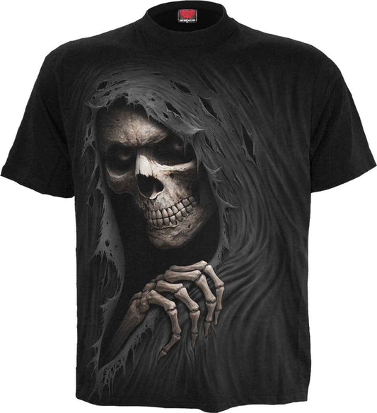 GRIM RIPPER T-SHIRT - Black T-Shirt for Graphic Tee Lovers GRIM RIPPER T-SHIRT - Black T-Shirt for Graphic Tee Lovers