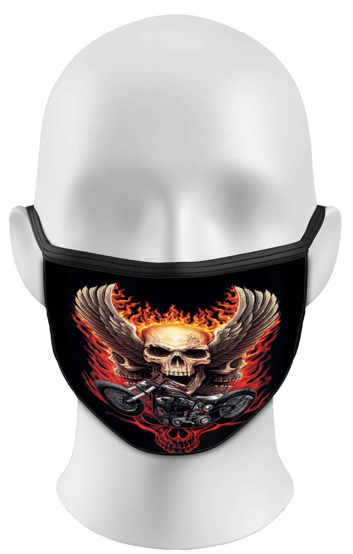 SKULL WINGS PROTECTIVE FACE MASK - Skull Wings Face Mask for Ultimate Safety SKULL WINGS PROTECTIVE FACE MASK - Skull Wings Face Mask for Ultimate Safety