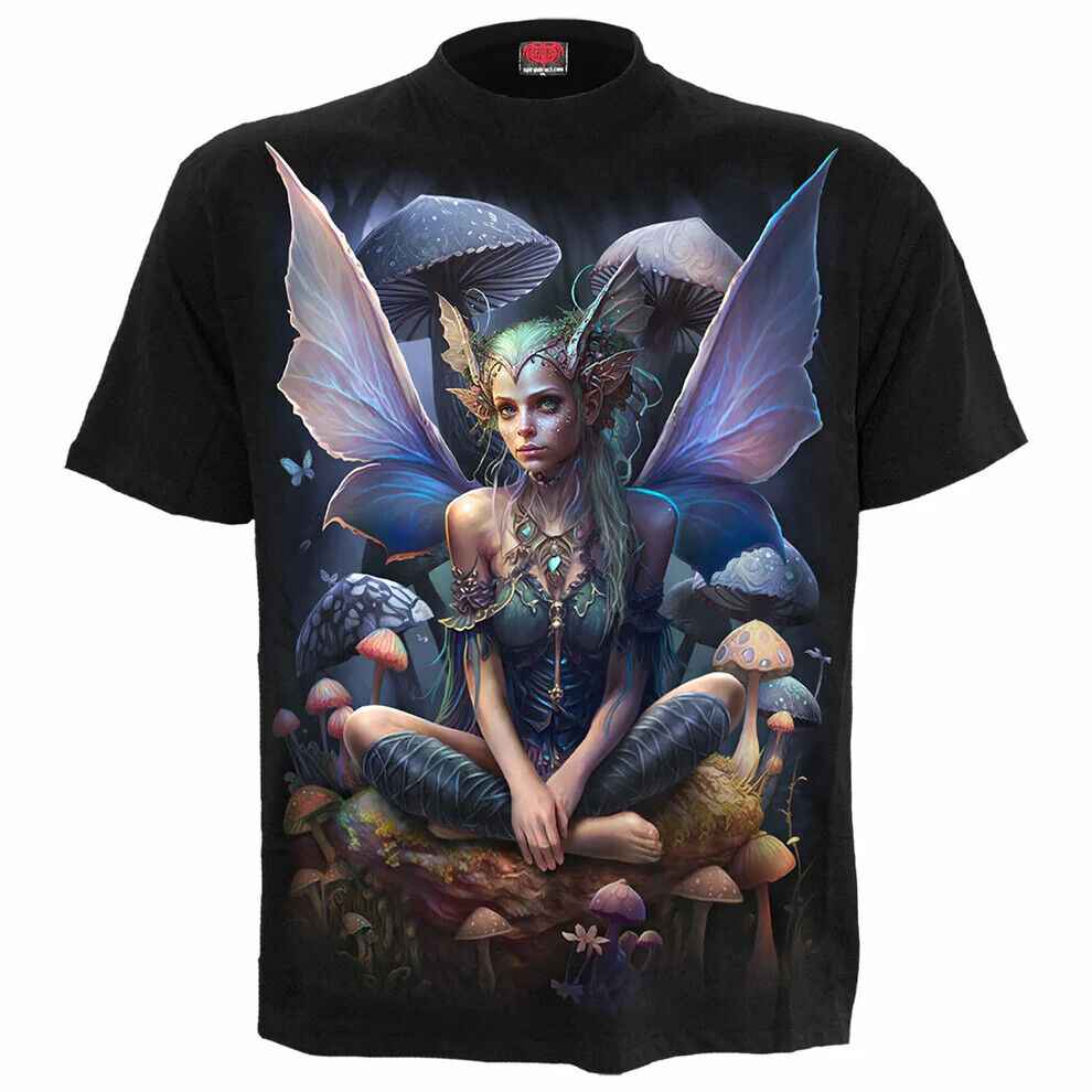 MAGICAL FRONT PRINT T-SHIRT BLACK - Stylish and Unique Design MAGICAL FRONT PRINT T-SHIRT BLACK - Stylish and Unique Design