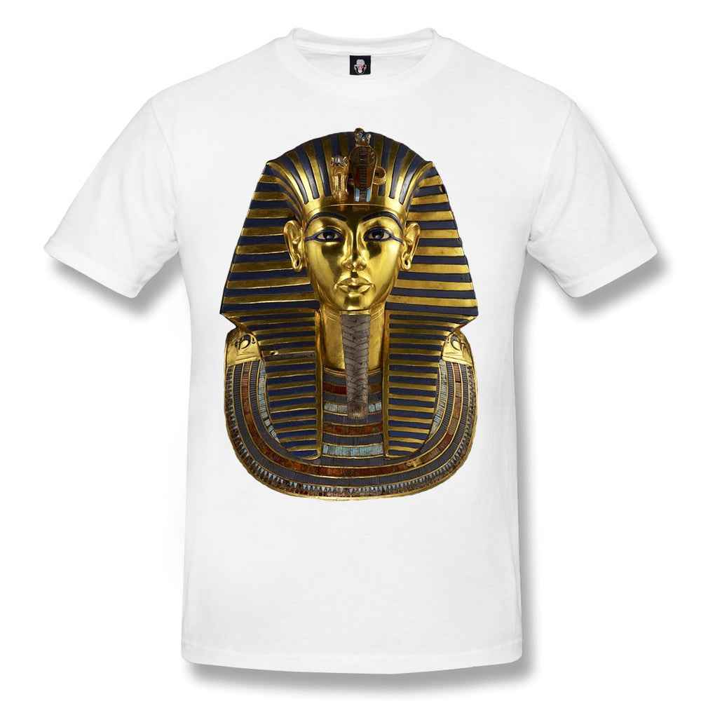 TUTANKHAMUN WHITE T-SHIRT - Premium Sublimation Design TUTANKHAMUN WHITE T-SHIRT - Premium Sublimation Design