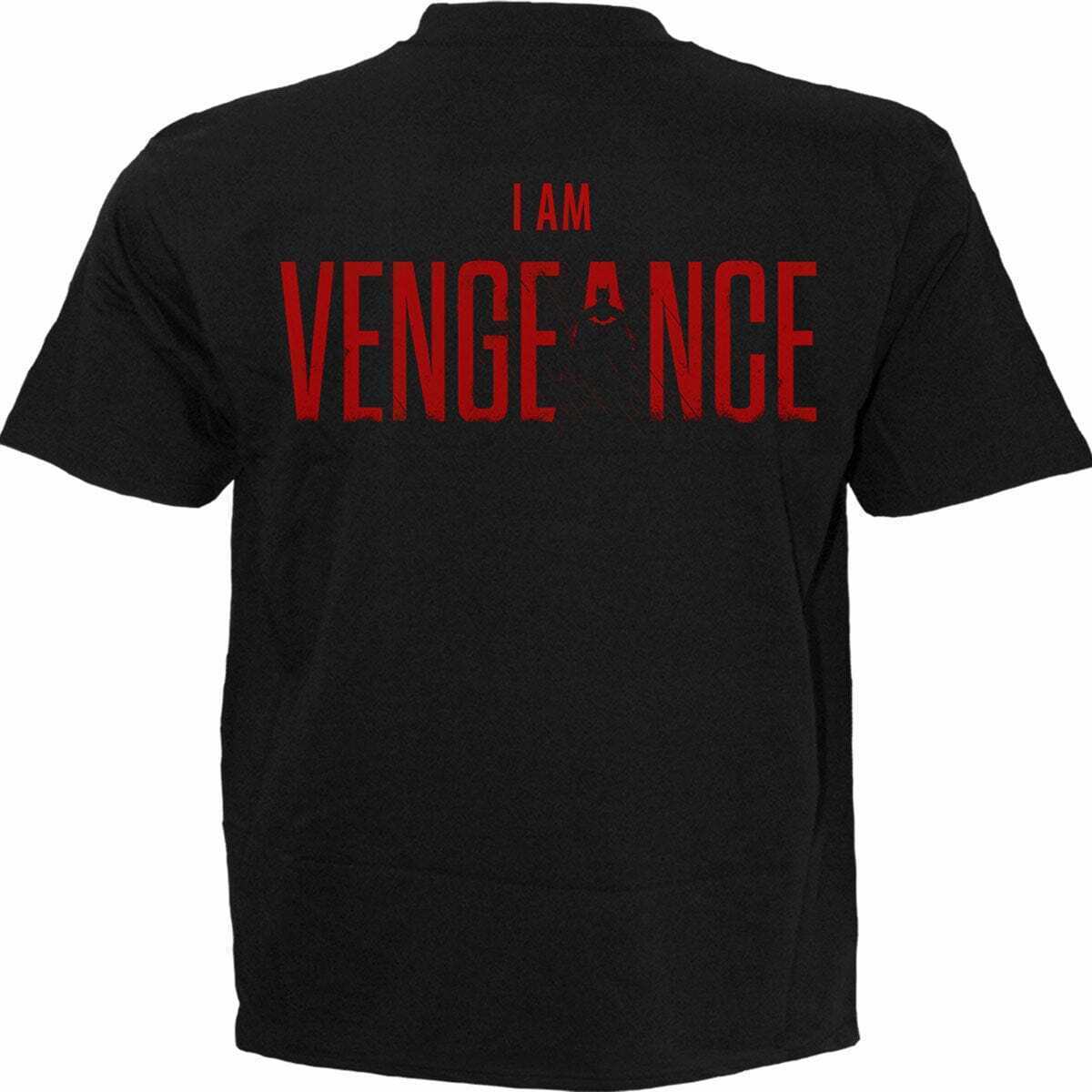 Batman Raining Vengeance T-Shirt - Black Batman Raining Vengeance T-Shirt - Black