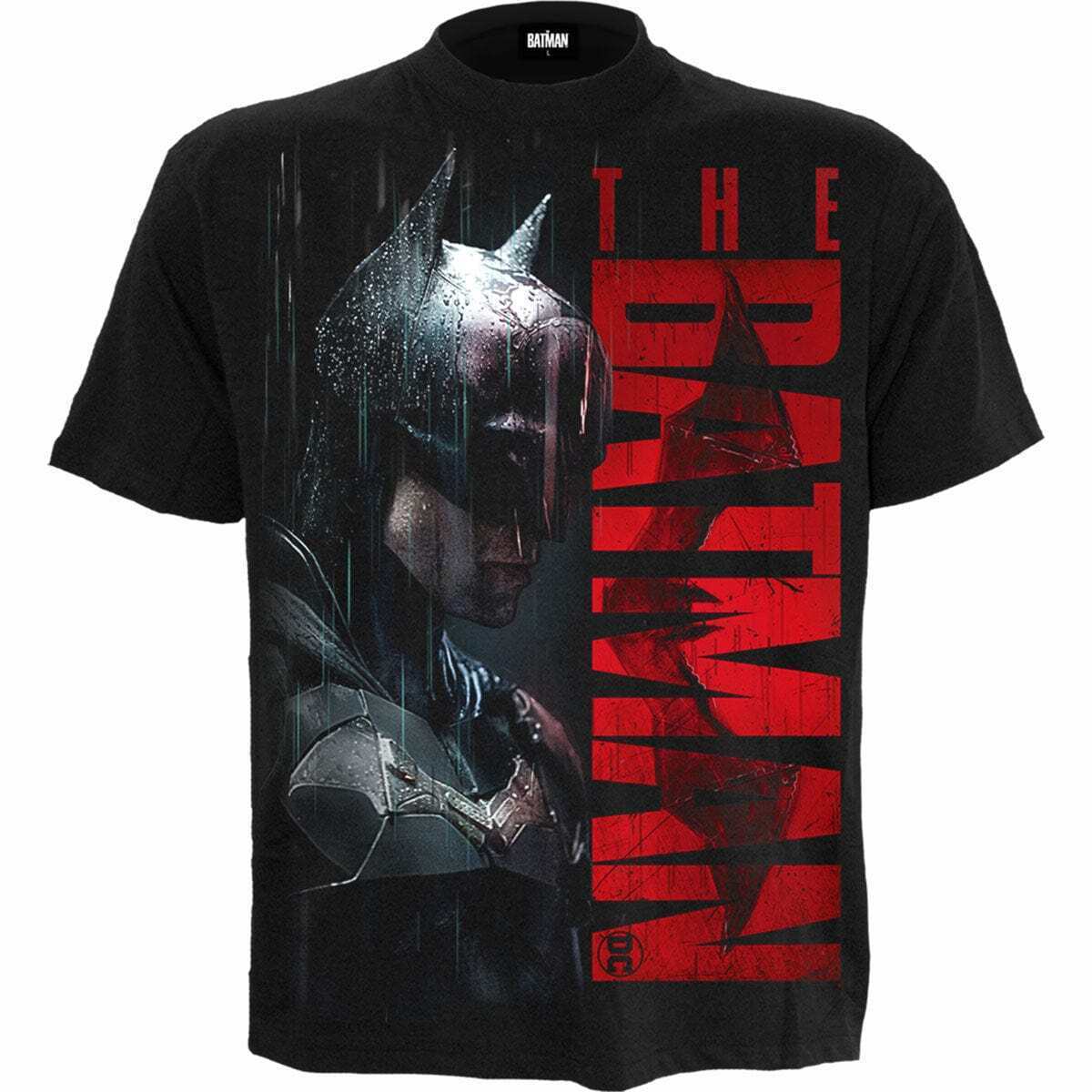 Batman Raining Vengeance T-Shirt - Black Batman Raining Vengeance T-Shirt - Black