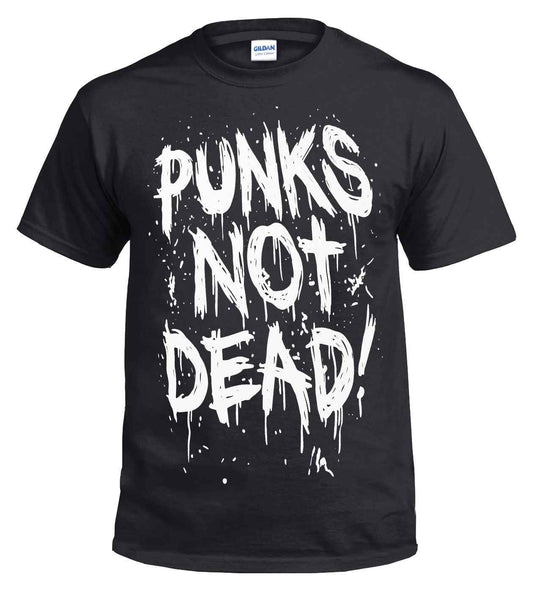Punks Not Dead T-Shirt - PUNKS IS NOT DEAD Black T-Shirt Punks Not Dead T-Shirt - PUNKS IS NOT DEAD Black T-Shirt