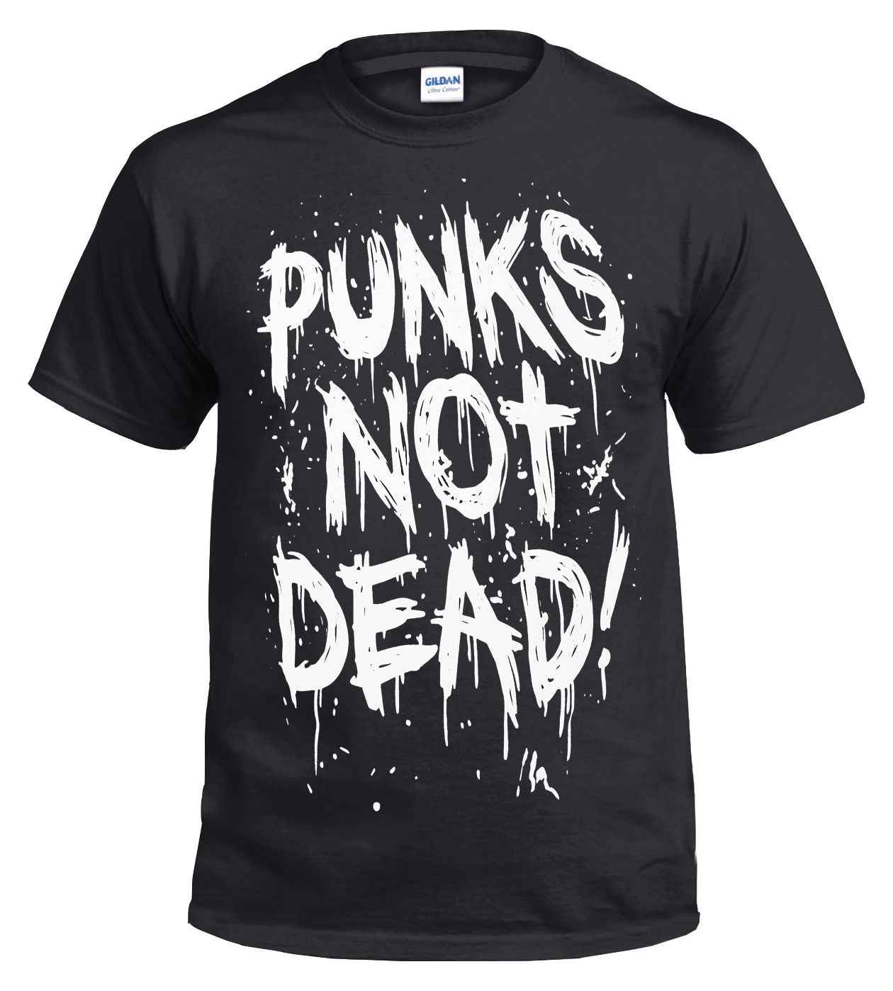 Punks Not Dead T-Shirt - PUNKS IS NOT DEAD Black T-Shirt Punks Not Dead T-Shirt - PUNKS IS NOT DEAD Black T-Shirt