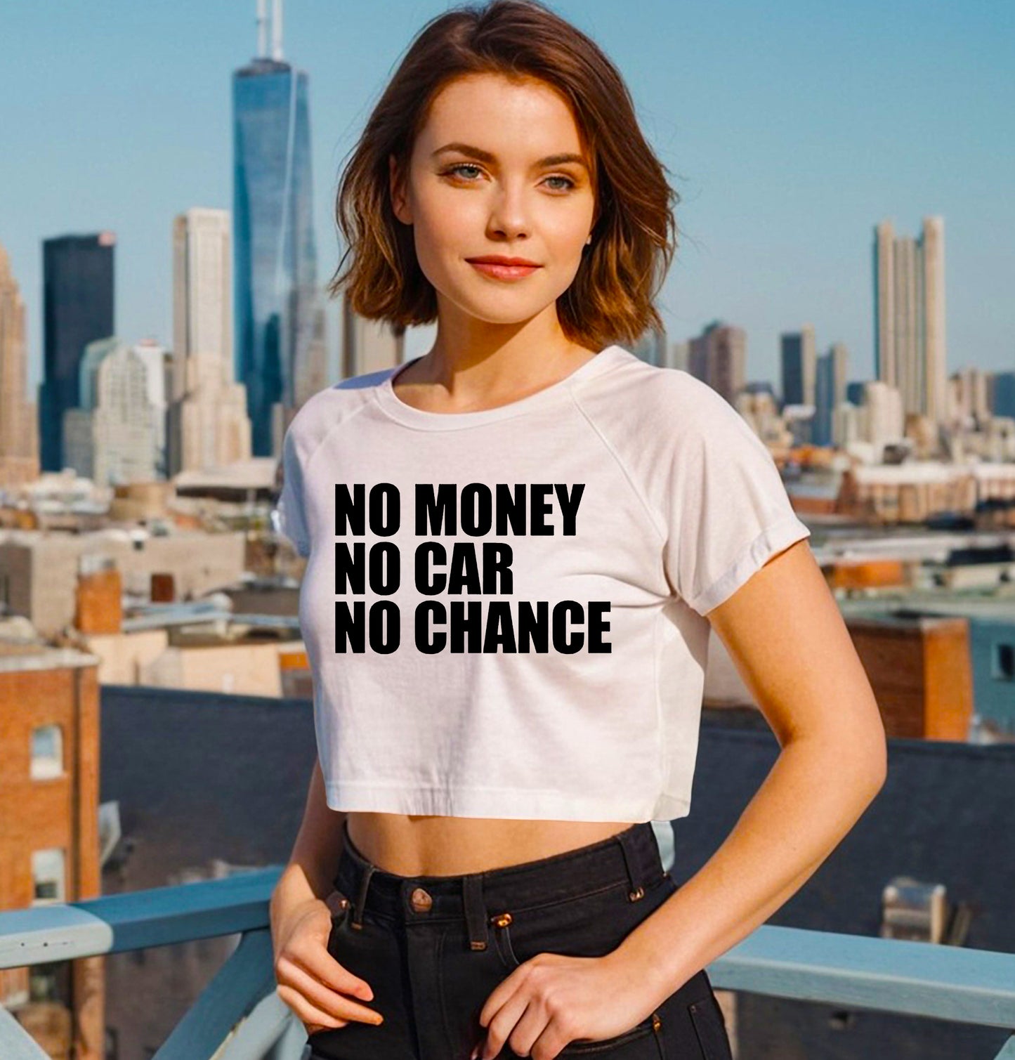 No Money No Car | CROP TOP FOR LADIES