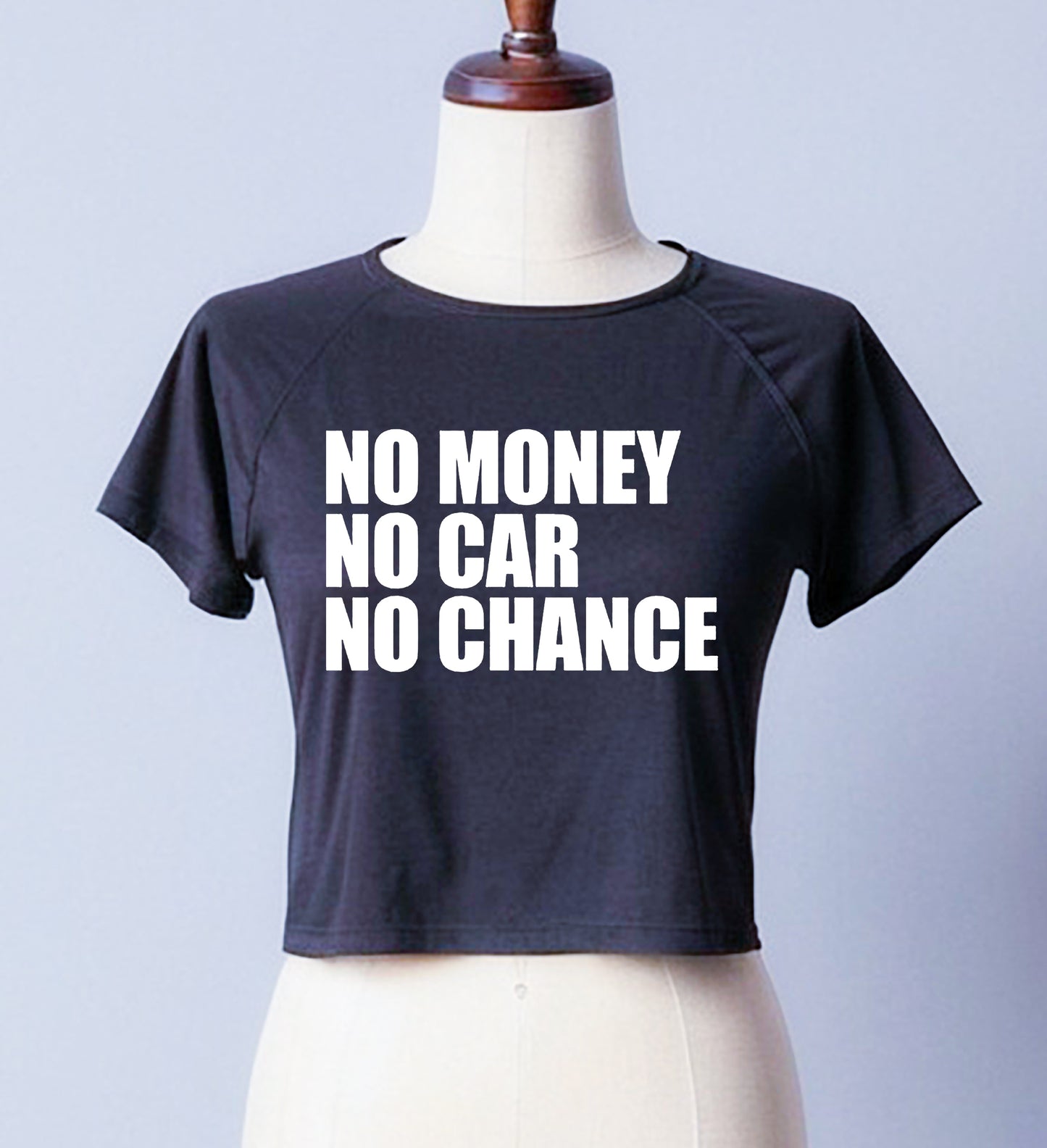 No Money No Car | LADIES CROP TOP