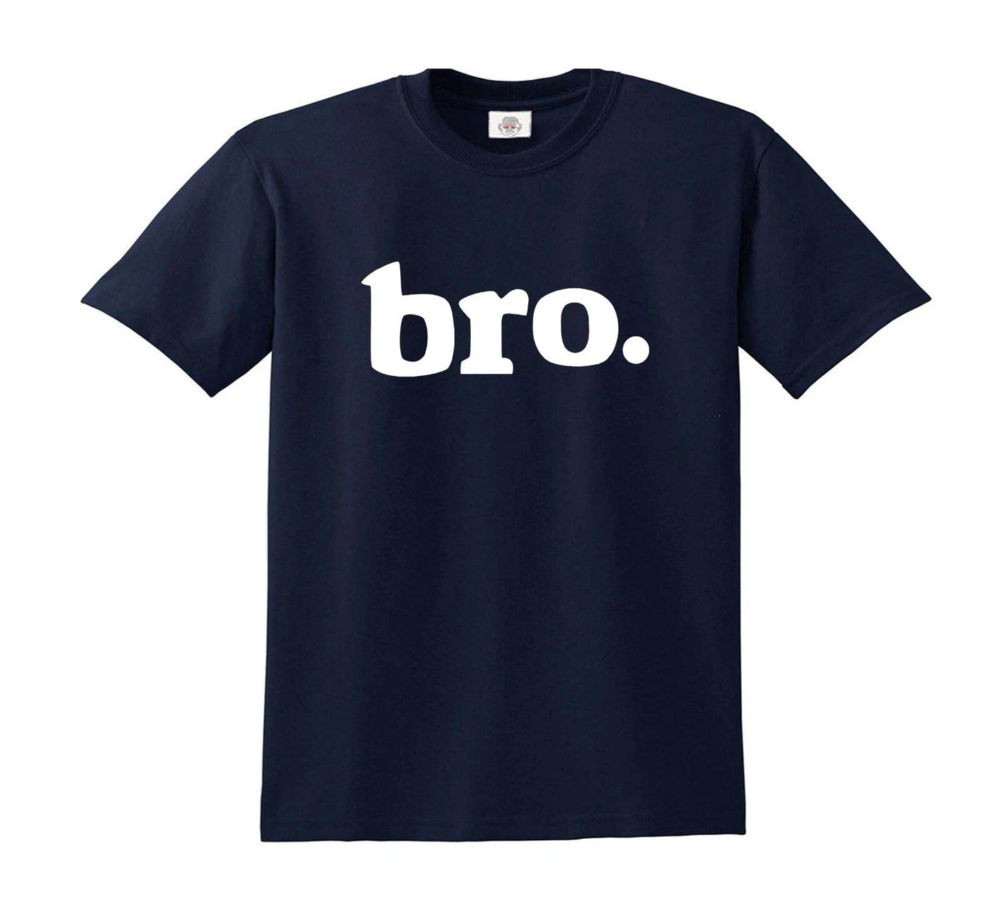 BRO LEETER TWEEN BOY | KID'S T-SHIRT NAVY T-SHIRT WHITE PRINT BRO LEETER TWEEN BOY | KID'S T-SHIRT